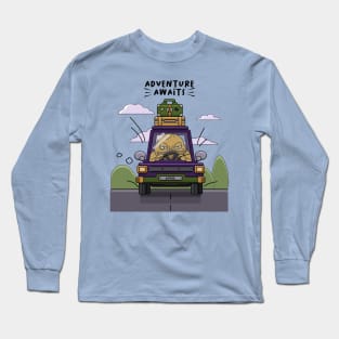 Adventure Awaits Long Sleeve T-Shirt